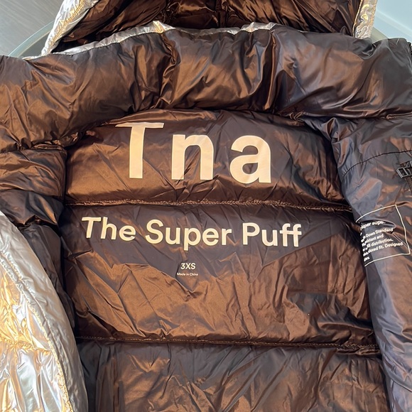 Metallic super puff, TNA jacket - Picture 3 of 7